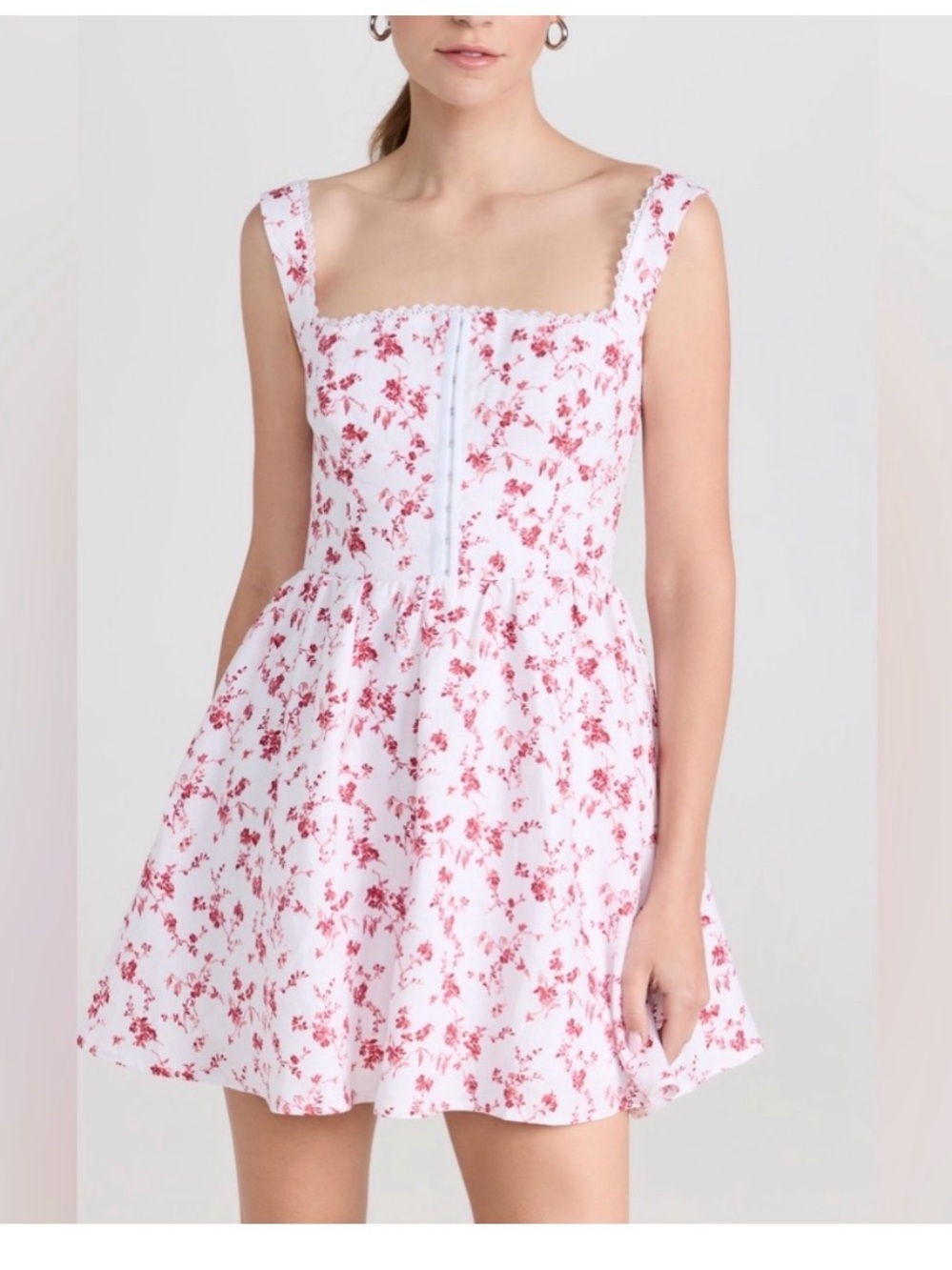 Reformation Sheri Linen Dress rosalie